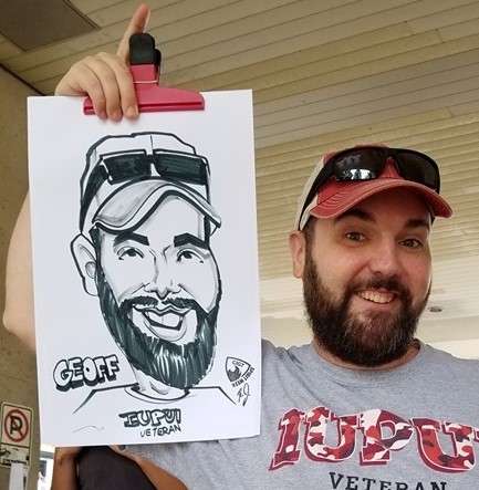 Caricature Gig (Indiana University-Purdue University Indianapolis, IUPUI)