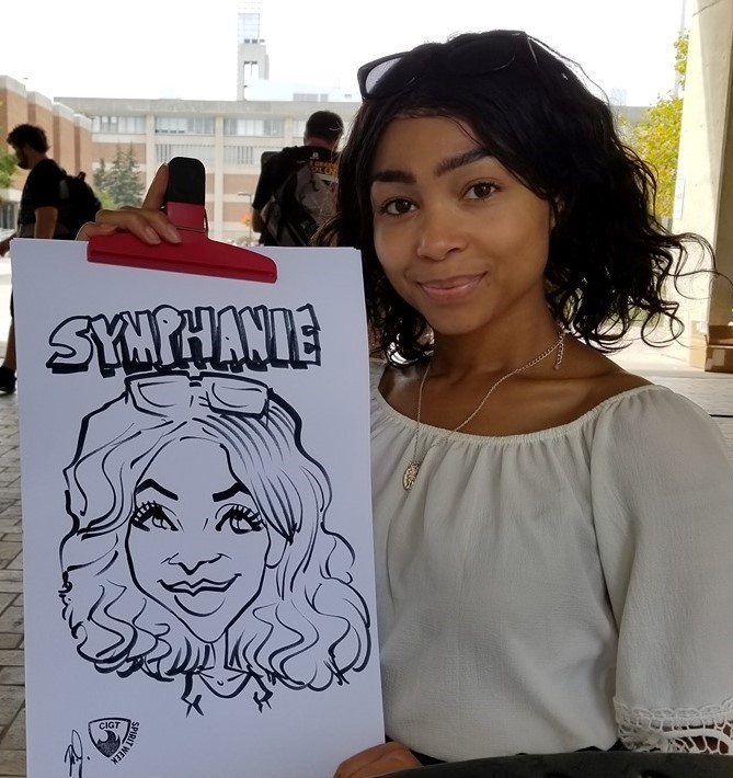 Caricature Gig (Indiana University-Purdue University Indianapolis, IUPUI)