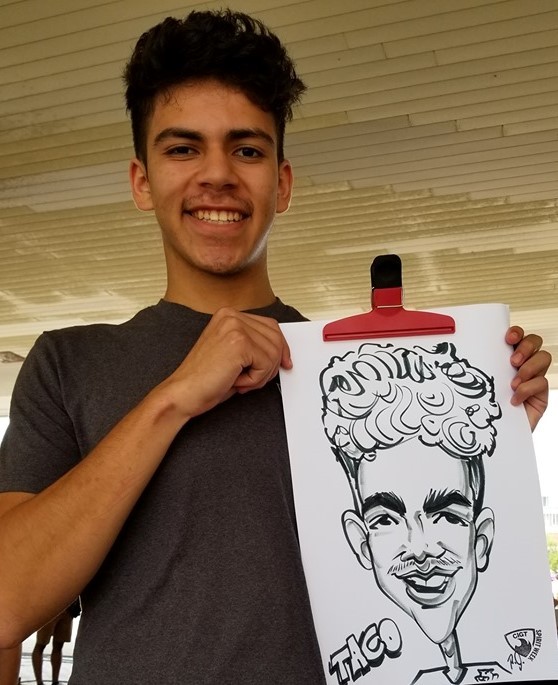Caricature Gig (Indiana University-Purdue University Indianapolis, IUPUI)